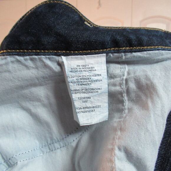 Riders By Lee Capri Blue Jeans - Picture 4 of 5